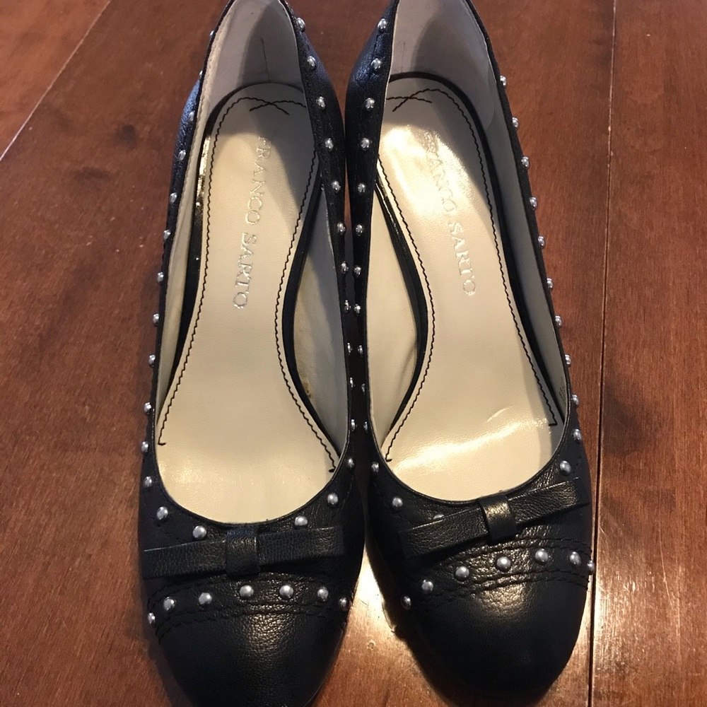 Like New Franco Sarto leather heels